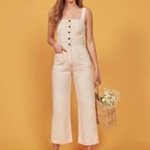 reformation armory jumpsuit